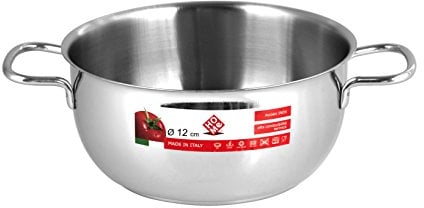 HOME 0 Olla, Metal, Acero, 12 cm