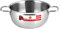HOME 0 Casseruola con 2 Manici, 12 cm, Acciaio Inossidabile