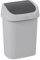 Curver Mistral Abfalleimer 10L Schaukel, Plastik, Grey, 1.1 x 1.1 cm, 52-Einheiten