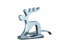 Wedo 2058054 Nussknacker Rudolph (Material: Zinklegierung) silber