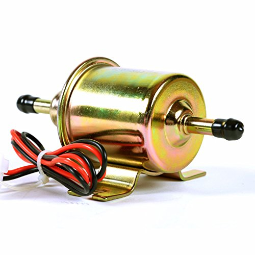 Macopex 100107 elektrische Kraftstoffpumpe, universal, 12V, selbstansaugend, Benzin Diesel Heizöl Pflanzenöl Pöl Öl Pumpe