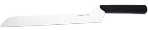 Johannes Giesser Messerfabrik Käsemesser mit Kullenschliff Messer, Grau, 29 cm