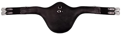 Premiere Sattelgurt mit Stollenschutz Troyes, Farbe:schwarz;Groesse:135 cm