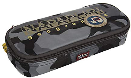Napapijri Schulkoffer Artikel 4BNN3Z05 North Cape SLG Pencil CASE cm. 23 x 9 x 6, F50 Camo Grey,