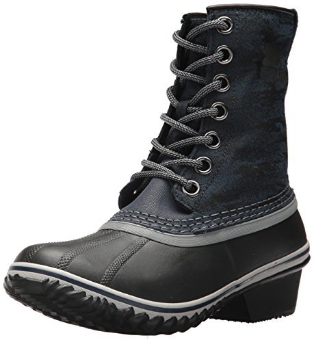 Sorel Slimpack 1964, Stivali da Neve Donna, Collegiate Navy Black, 37 EU