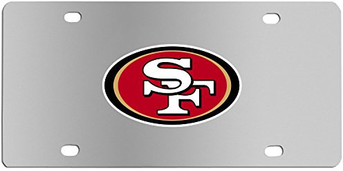 NFL San Francisco 49Ers Stahlkennzeichen mit digitaler Grafik
