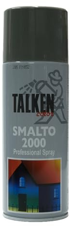 TALKEN - SMALTO 2000 TINTE SATINATE - SPRAY 400 ml - 5747 nero