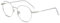 Firmoo Polygon Blue Light Blocking Glasses Women Men,Anti UV and Glare, Blue Light Filter Computer Glasses Non Prescription, Reduce Eyestrain Headache Metal Glasses (Silver)