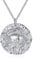 VIKI LYNN Women Girls 925 Sterling Silver Cancer Zodiac Star Sign Necklace