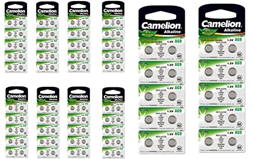 Camelion 394/380 AG9 SR936SW 60mAh 1.55V Knopfzelle - 10x Blisters
