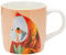 Maxwell & Williams DX0914 Kaffee-Tasse Orang-Utan 420 ml – Porzellan bauchig – mit buntem Affen-Motiv, in Geschenkbox