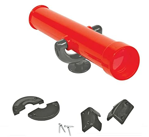 Teleskop/Fernrohr für Spielturm (Rot)