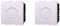 2 Pezzi Interruttore Touch 2 Moduli, Compatibile Con Bticino Living Light (Bianco)