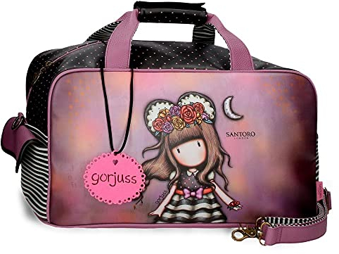 Gorjuss Frida Reisetasche, Rosa, 45 x 25 x 25 cm, Kunstleder, 28,13 l, Rosa, Talla única, Reisetasche