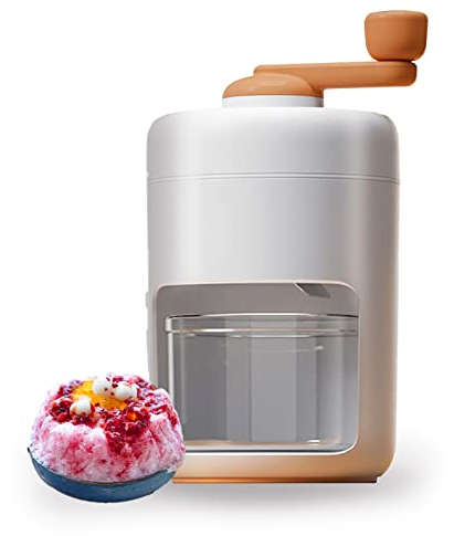 TrendySupply Snow Cone Machine, Table-Top Slushie Maker, Ice Shaver, Premium Ice Crusher for Margaritas, Slushy, Cocktail, Home with 1 Reusable Ice Cup
