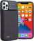 HYZJA Battery Charging Case for iPhone 12 Pro Max/13 Pro Max,5000mAh Replacement Extended Rechargeable Portable Power Bank Charger Case for iPhone 14 Pro Max/14 Plus (Black)