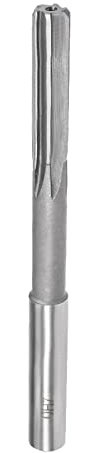 CoCud Spannen Reibahle 10mm Schnitt Durchmesser H7 Schnellstahl Gerade Flöte Fräswerkzeug - (Anwendungen: für Drehbank Bohren Maschine) 1Stk