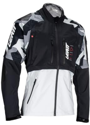 Leatt Herren Motocross-Jacke, grau, S