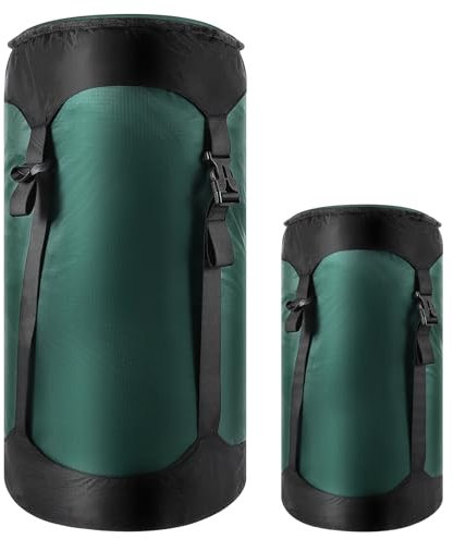 Yoiimiya sleeping bag compression sack,8L/25L Sleeping Bag Stuff Sacks,compression stuff sack for Camping Outdoor Hiking Backpacking Travelling