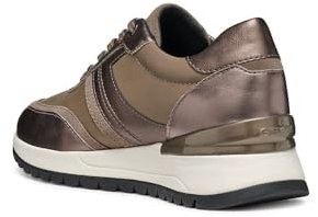 Geox D Desya A, Zapatillas Mujer, Pardo, 37 EU