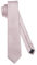 HISDERN Rosa Krawatte schmale Krawatten für Herren solide klassische formelle für Hochzeit Party Business 6cm