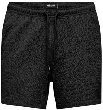 Only & Sons Herren Onsted Life Solid Seersucker Swim Noos Onsted Life Solid Seersucker Swim Noos (1er Pack)