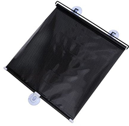 HOMOCONO Sonnenschutzrollos Mit Saugnapf Frei Gestanzt Für Fenster Und Glastüren Leicht Zu Reinigen Befestigen