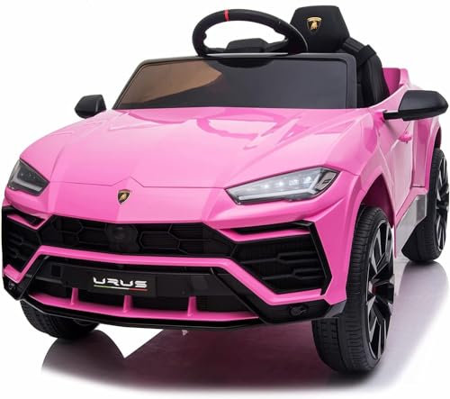 Lamborghini Urus 12V - Pink Elektroauto für Kinder mit 12V Batterie und Fernbedienung