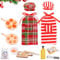 TaimeiMao 26 Stück Weihnachten Elfen Puppenzubehör,Weihnachten Elf Puppe Kostüm,Elf On The Shelf Zubehör,mit Schürze,Kochmütze,Mini-Nudelholz,Mini-Schneidebrett und Mini-Eiern,für Elfenpuppe Zubehör.