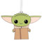 Hallmark The Mandalorian Grogu - Ornamento in metallo per albero di Star Wars, ornamento da appendere in metallo, ornamento natalizio da appendere, regali per Natale