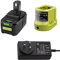 18V 5.5Ah P108 Replacement Battery + Split Charging Compatible for Ryobi One+ Battery RB18L50 RB18L25 RB18L40 RB18L15 RB18L13 P102 P103 P104 P105 P106 P107