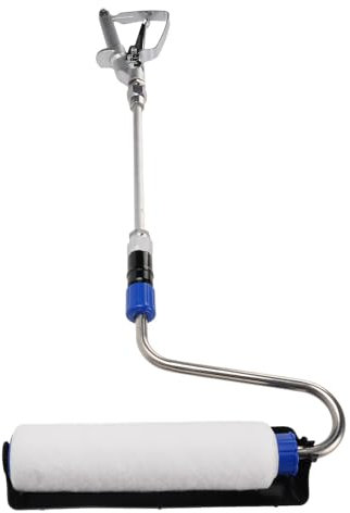 Rouleau de Pulvérisateur de Peinture sans Air, Peinture Automatique Distribution Pistolet sans Air Pistolet en Acier Inoxydable en Aluminium en Alliage Auto-amorçage Brosse à