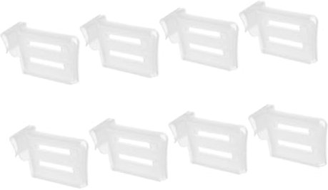 DOITOOL 8piezas Tabla Divisoria Para Almacenar Condimentos Separadores Telescópicos Para Puertas Laterales De Refrigerador Divisores De Hogar Para Organizar Alimentos y Condimentos El Refr