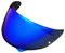 MTDVZR HJ-34P Helmet Visor Replacement,UV Protective Scratch-Resistant Helmet Face Shield Windproof Visor Compatible with HJC C10 (Revo Deep Blue-Day Use Only)