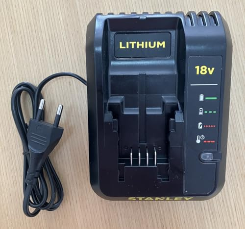 Chargeur de batterie au lithium 18 V 2 A pour batterie au lithium Stanley Accessoires d'outils électriques