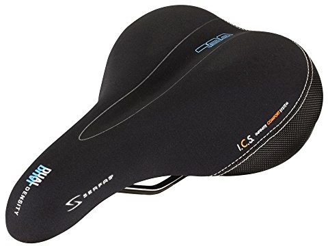 Serfas Dual Density Women's Bicycle Saddle Comfort with Lycra Cover