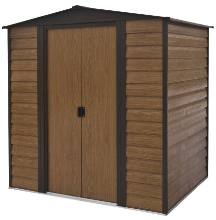 Rowlinson 6 x 5ft Woodvale Metal Shed