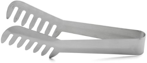 Weis Spaghettizange, Edelstahl, Silber, 19 cm