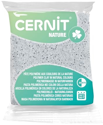 Cernit CE0940056983C Block Modelliermasse 56g NATURE Granit