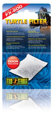 Exo Terra Anti-Geruchspad, geruchsreduzierendes Pad, für den Exo Terra Turtle Filter FX-200 , 1er Pack