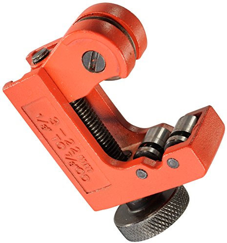 CFH Rohrabschneider RA 722 – Ø 3–22 mm, präziser Rohrschneider für Metallrohre, für Alu-, Kupfer-, Messing- und dünnwandige Stahlrohre, stufenlos verstellbar, kompakt & leicht