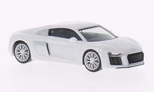Audi R8 V10, weiss, Modellauto, Fertigmodell, Herpa 1:87