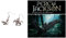 Outlander Gear Percy Jackson Pegasus und Adler baumelnde Charm-Ohrringe mit Geschenkbox, Weißer Stein