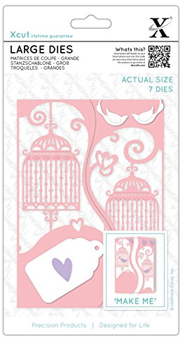 docrafts Xcut Large Dies - Ornate Birdcages (6 pieces)