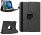 NAmobile Tablet Hülle kompatibel für TrekStor Surftab Breeze 10.1 Quad Tasche Schutzhülle Cover Drehbar Universal Case, Farben:Schwarz