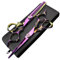Sharonds lila 6 Zoll haarschere friseurschere exquisite High-End 440C professionelle Haar Schere Friseur Salon gewidmet Werkzeug