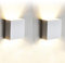 2 Pcs Aplique Pared Interior LED 7W Lámpara de pared Moderna 3000K Blanco Cálido Perfecto para Salon Dormitorio Sala Pasillo Escalera
