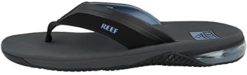 Reef Anclaje, Chanclas Hombre, Gris, Azul, 46 EU