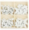 com-four® 32x Schmetterling Streudeko - Kleine Schmetterlinge aus Holz in vier Designs - Holz-Schmetterlinge für Tischdeko und Frühlingsdekoration (32 Stück Schmetterling V1)