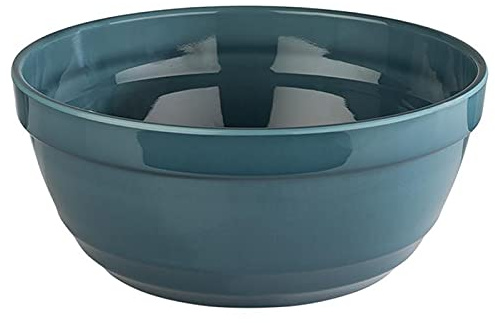 APS Schale EMMA - runde Buffet-Schüssel/Schale aus Melamin - Volumen 2,3 l/Ø 23 cm/Höhe 10,5 cm/Blau